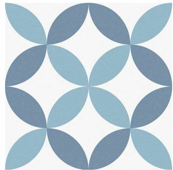 Barcelona Arch Decor Vitrified Porcelain Wall/Floor Tile 250 x 250  x 8mm x 1m2