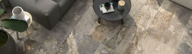 Granville Multicolour Slate Effect Porcelain Wall/Floor Tile 600 x 300 x 9mm x 1m2