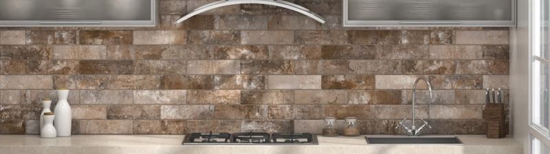 Jerica Terra Porcelain Kitchen/Bathroom Wall/Floor Tile 280 x 75 x 1m2