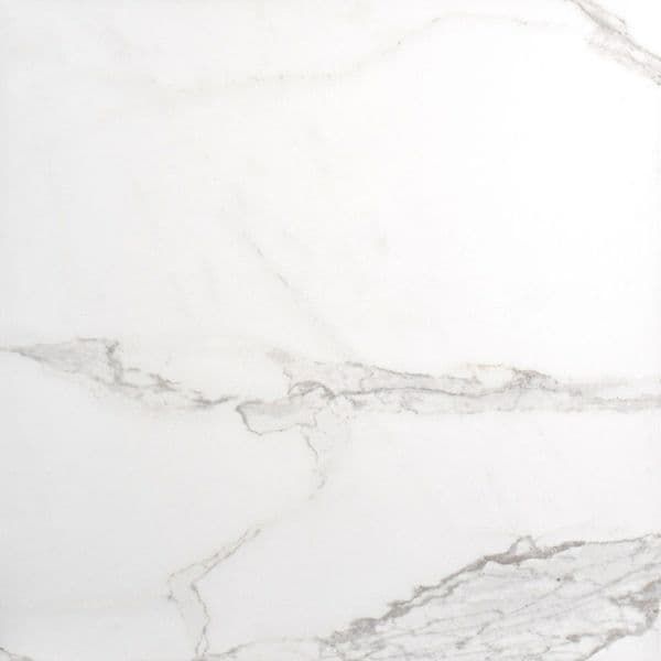 Palatina Gloss Porcelain Wall/Floor Tile 605 x 605 x 8mm x 3 in White or Gold