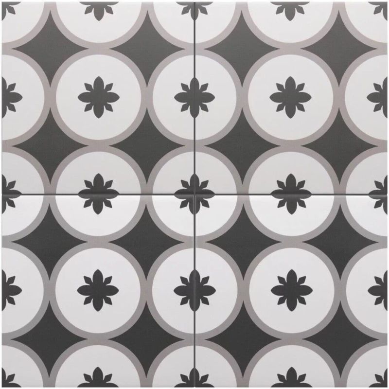 Rivoli Copengagen Porcelain Matt Feature Wall/Floor Tile 200 x 200 x 10mm x 1m2