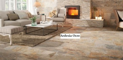 Ardesia Ocre Stone Effect Porcelain Wall/Floo