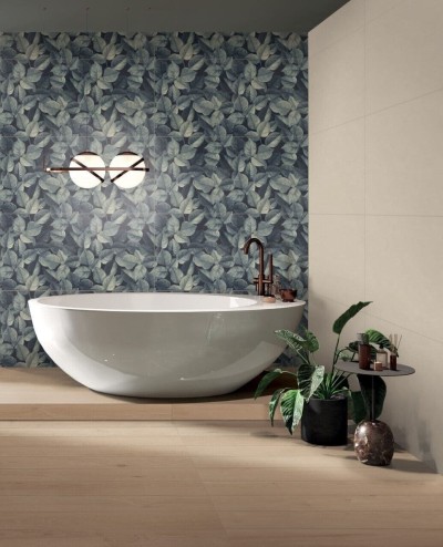 Foliage Matt Porcelain Feature Wall Tile 1200