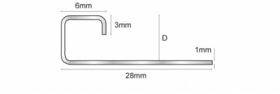 Genesis EQQ Square Edge Bright Stainless Stee