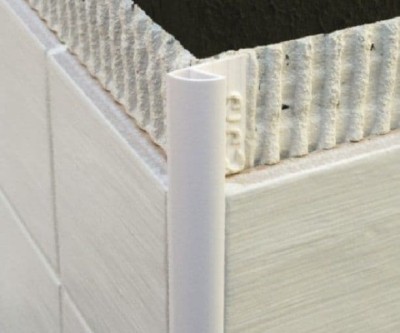 Genesis ETR  PVC Round Edge Tile Trim x 2.5m 