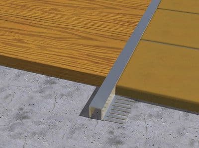 Genesis Square Tile Trim Aluminium Bright or 