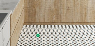 Grace Blue Taco Porcelain Matt Feature Wall/F