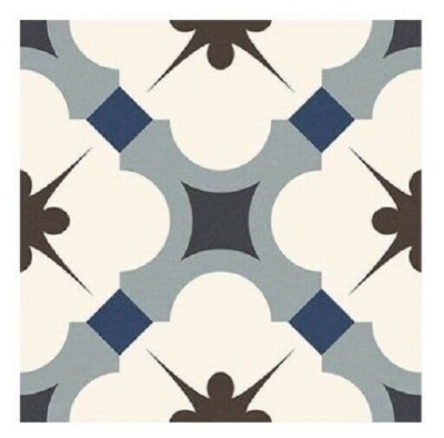 Grace Blue Taco Porcelain Matt Feature Wall/F