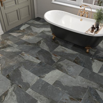 Keystone Green Slate Effect Porcelain Floor T