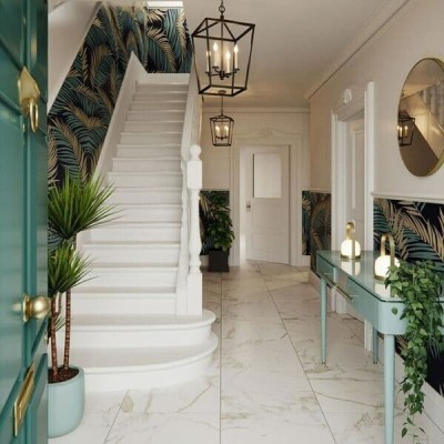 Palatina Gold Matt Marble Effect Wall/Floor T