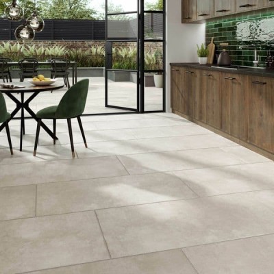 Tapa Concrete Effect Rectified Porcelian Floo