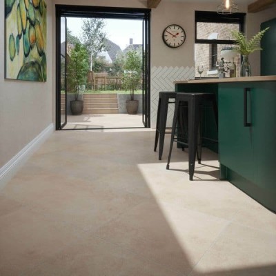 Tapa Concrete Effect Rectified Porcelian Floo