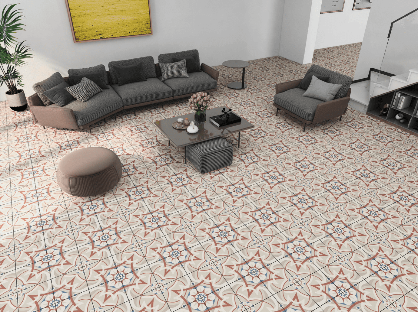 Regent Beige Porcelain Wall/Floor 200 x 200mm x 1 Box (*0.80m2)